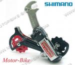 ВЕЛО ДЕРАЙЛЬОР ЗАДЕН SHIMANO SIS МЕGA RANGE RD-TY23 7/8S - УХО